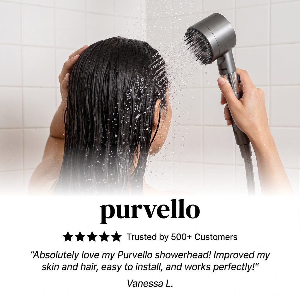 The Purvello Filtered Showerhead™